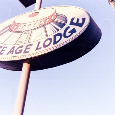Space Age Lodge — Kodak ProImage 100, developed in Cinestill Cs41